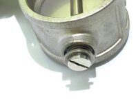 Exhaust flap vacuum stainless steel 89mm 3,5"