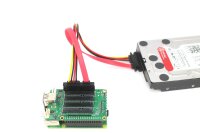 25 cm SATA extension cable including power for Raspberry Pi SATA HAT