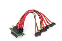 25 cm SATA extension cable including power for Raspberry Pi SATA HAT