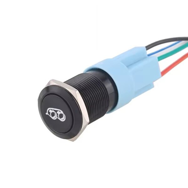 Exhaust switch 19 mm round