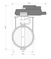 Auspuffklappe Elektrisch Edelstahl 102mm 4"